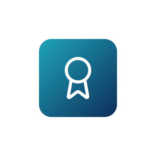 Award seal icon